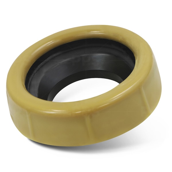 Everflow Toilet Wax Ring Gasket w/ Flange Fits 3''&4'' Toilet Bowl Waste Line TRZR1001 - main